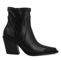 Tronchetto texanino in Ecopelle  black