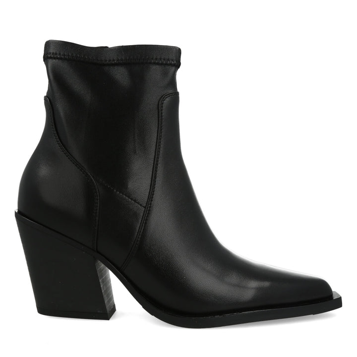 Tronchetto texanino in Ecopelle  black