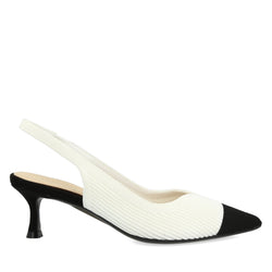 Slingback Uma Parker Black/White
