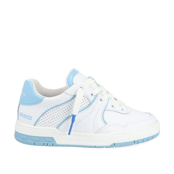 Skate022 White/LightBlue